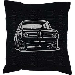 BMW 02 1602 1802 2002 (114) BMW Car-Art-Kissen / Car-Art-Pillow
