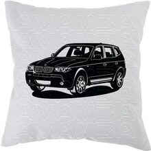 BMW X3 Car-Art-Kissen / Car-Art-Pillow