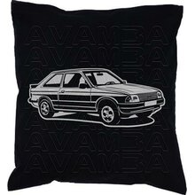 Ford Escort 3  (1980 - 1986) Car-Art-Kissen / Car-Art-Pillow