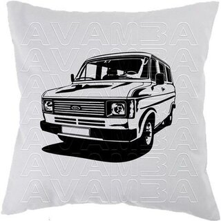 Ford Transit Mk3 (1978-1985) Car-Art-Kissen / Car-Art-Pillow
