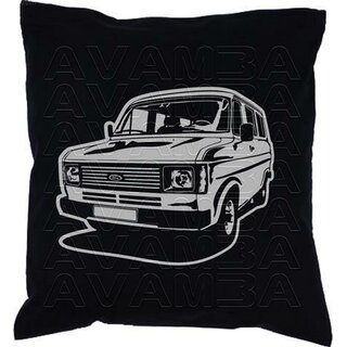 Ford Transit Mk3 (1978-1985) Car-Art-Kissen / Car-Art-Pillow