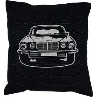 Jaguar XJ Series II (1973 - 1979) Car-Art-Kissen / Car-Art-Pillow