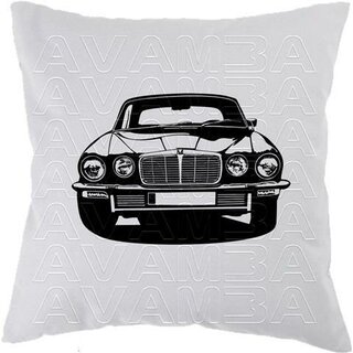 Jaguar XJ Series II (1973 - 1979) Car-Art-Kissen / Car-Art-Pillow