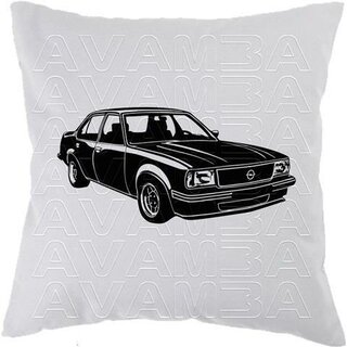 OPEL Ascona B Version2 (1975-1981) Car-Art-Kissen / Car-Art-Pillow