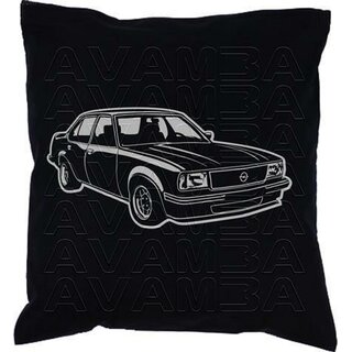 OPEL Ascona B Version2 (1975-1981) Car-Art-Kissen / Car-Art-Pillow