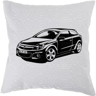 OPEL Astra H  (2004-2010)  - Car-Art-Kissen / Car-Art-Pillow