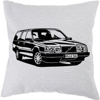 Volvo 940 / 960 Kombi (1990-1998) Car-Art-Kissen / Car-Art-Pillow