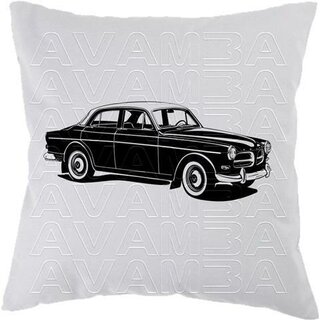 Volvo Amazon 122 S (1958 - 1970) Car-Art-Kissen / Car-Art-Pillow