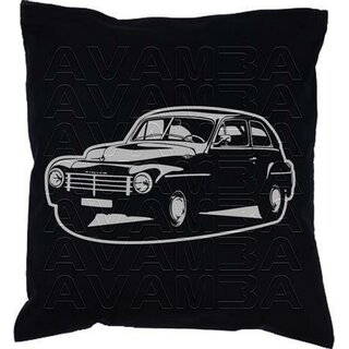 Volvo PV 444 Buckelvolvo (1947 - 1958)C ar-Art-Kissen / Car-Art-Pillow