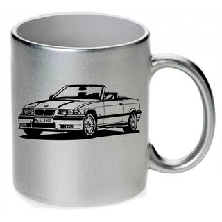 BMW 3er E36 Cabriolet M3 (1993 - 1999) Tasse / Keramikbecher m. Aufdruck