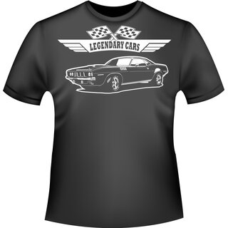 Plymouth Barracuda Cuda 1971  T-Shirt / Kapuzenpullover (Hoodie)