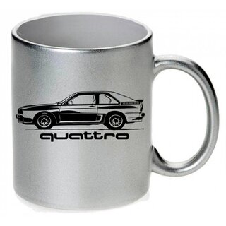 Audi Quattro Coupè Art Style (1980 - 1991) Tasse / Keramikbecher m. Aufdruck