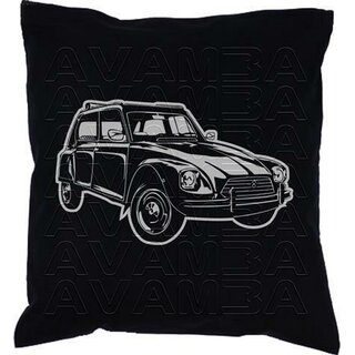 Citroen Dyane  (1967 - 1984)  Car-Art-Kissen / Car-Art-Pillow