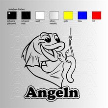 Angeln   Angelaufkleber / Angelsticker