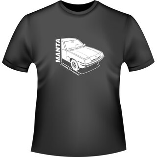 Opel Manta B T-Shirt/Kapuzenpullover (Hoodie)