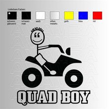 Quad Boy Aufkleber / Sticker