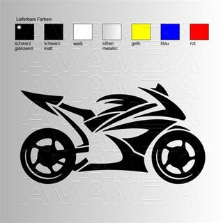 Supersportbike Aufkleber / Sticker