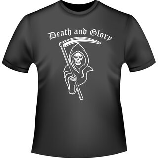 Schdel/Totenkopf Shirt Death and Glory