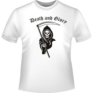 Schdel/Totenkopf Shirt Death and Glory