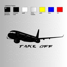 Airliner 1 Aufkleber/ Sticker