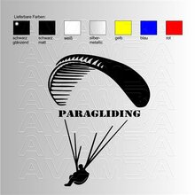 Paragliding V7 Aufkleber/ Sticker