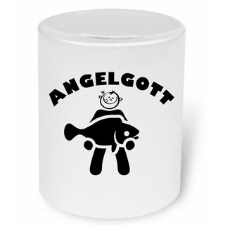 Angelgott Moneybox / Spardose mit Aufdruck