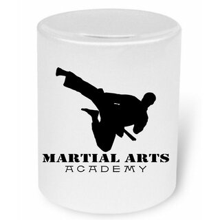 Martial Arts Academy Moneybox / Spardose mit Aufdruck