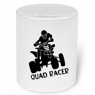 Quad Racer Moneybox / Spardose mit Aufdruck