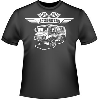 Pinzgauer Version 1 (ab 1971) Auto T-Shirt/Kapuzenpullover (Hoodie)