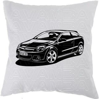 OPEL Astra J Version 2  (2009-2015) - Car-Art-Kissen / Car-Art-Pillow