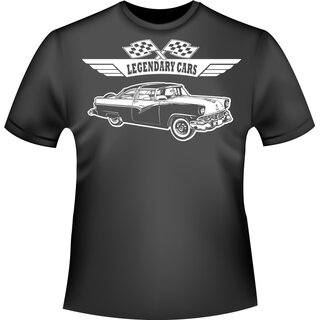 Ford Fairlane Victoria 1955 T-Shirt / Kapuzenpullover (Hoodie)