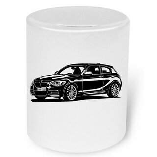 BMW 1er F21 (ab 2011 -)  Moneybox / Spardose mit Aufdruck