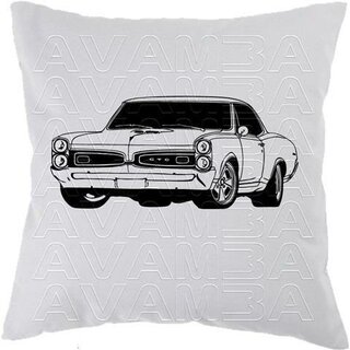 Pontiac GTO 1967 (V2) Car-Art-Kissen / Car-Art-Pillow