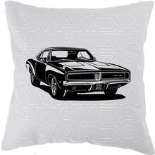 Dodge Charger 1969 Version3 Car-Art-Kissen / Car-Art-Pillow
