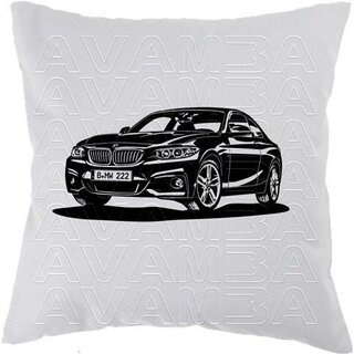 BMW 2er Coup F22 (ab 2013 -)  Car-Art-Kissen / Car-Art-Pillow