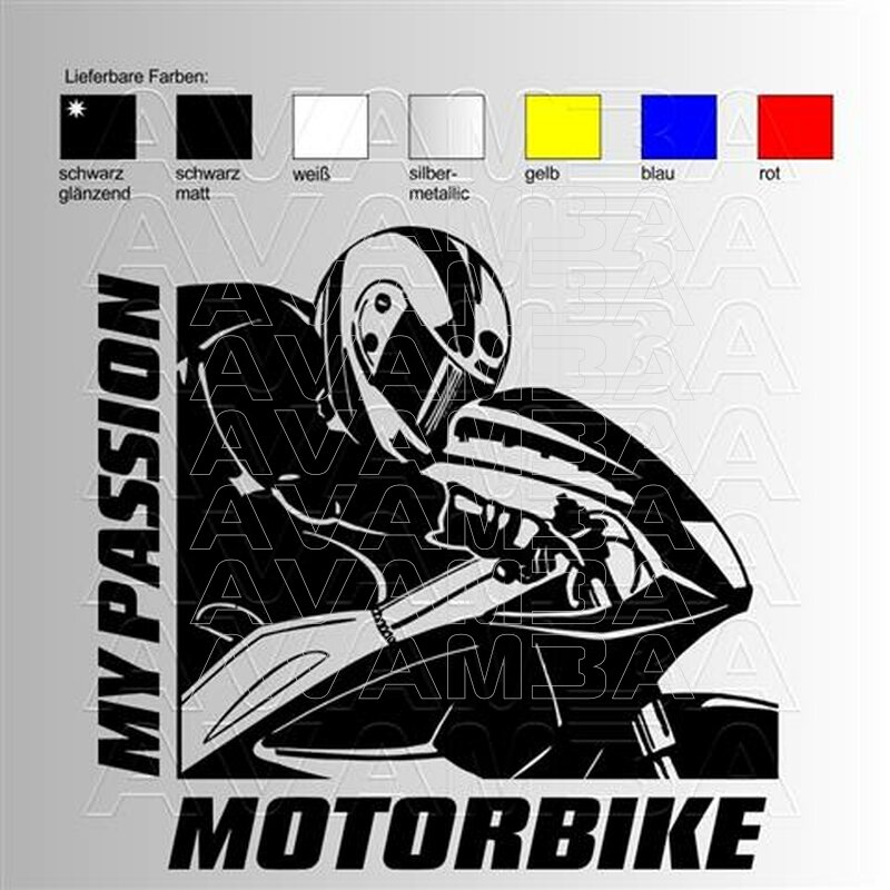 Individuelle Motorradaufkleber - Kostenloser Versand - StickerApp