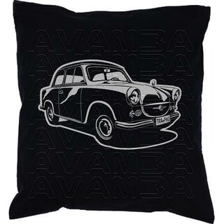 Trabant 600  P60 (1962 - 1964) Car-Art-Kissen / Car-Art-Pillow