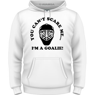 Eishockey Goalie Goaltender Scare T-Shirt/Kapuzenpullover (Hoodie)