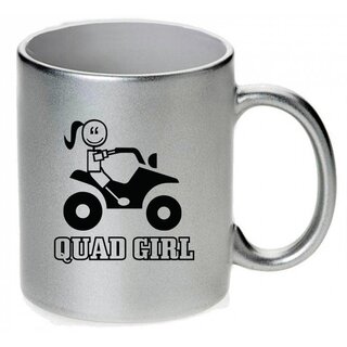 Quad Girl  Tasse / Keramikbecher m. Aufdruck