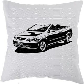 OPEL Astra G Bertone Cabrio (2001 - 2005)   Car-Art-Kissen / Car-Art-Pillow