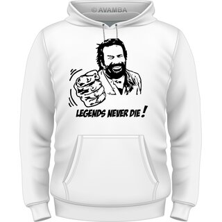 Bud S. Legends never die T-Shirt/Kapuzenpullover (Hoodie)