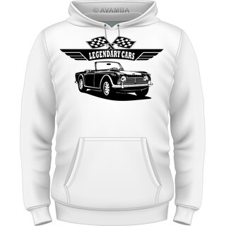 Triumph TR4   Auto T-Shirt/Kapuzenpullover (Hoodie)