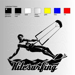 Kitesurfing Speed Aufkleber / Sticker
