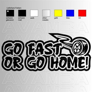 Go fast or go home!