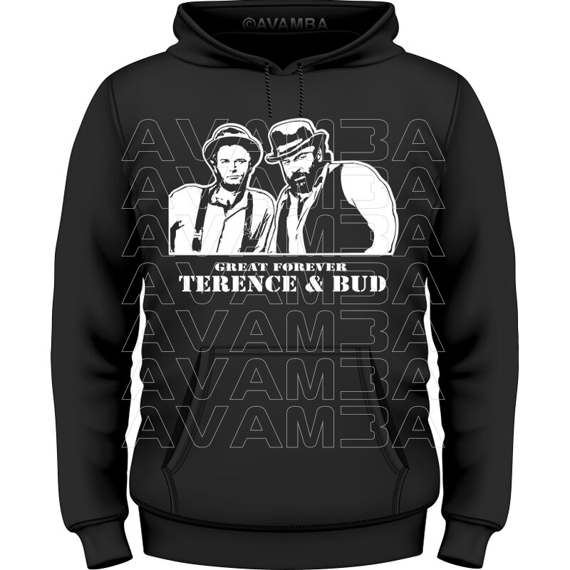 Terence und Bud Great forever Grafik auf Shirt. TOP! - AVAMBA SHOP 