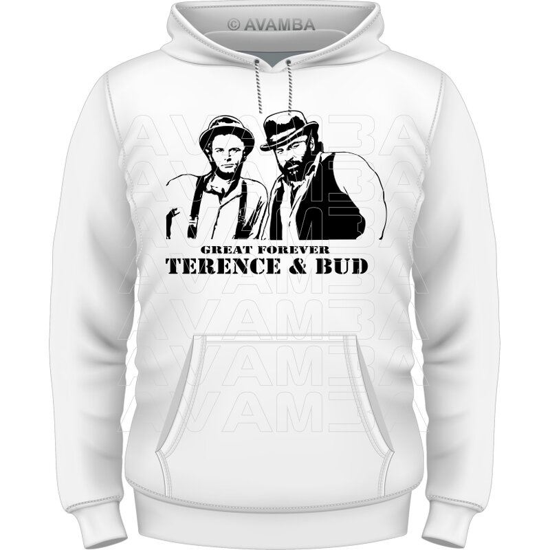 Terence und Bud Great forever Grafik auf Shirt. TOP! - AVAMBA SHOP 
