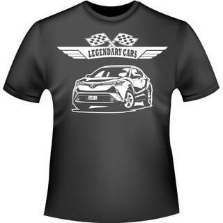 Toyota C-HR (2017 -) inspiriertes T-Shirt/Kapuzenpullover (Hoodie)