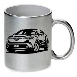 Toyota C-HR (2017 -) inspirierte Tasse / Keramikbecher m. Aufdruck