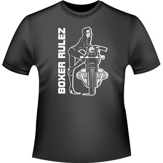 BMW Boxer Rulez T-Shirt/Kapuzenpullover (Hoodie)