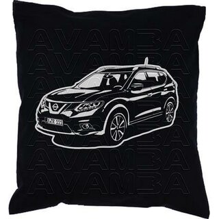 Nissan X-Trail T32 Version 2 (2014 -)  Car-Art-Kissen / Car-Art-Pillow